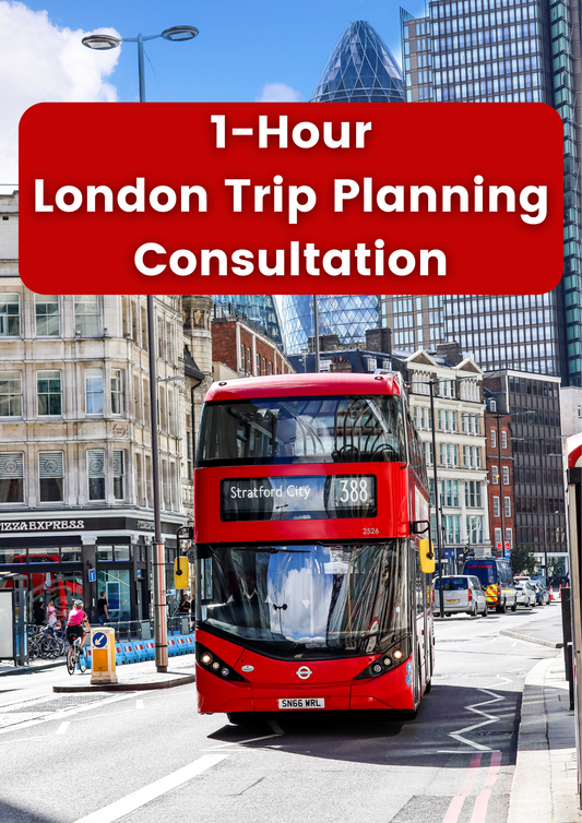 1 hour London Trip Planning Call