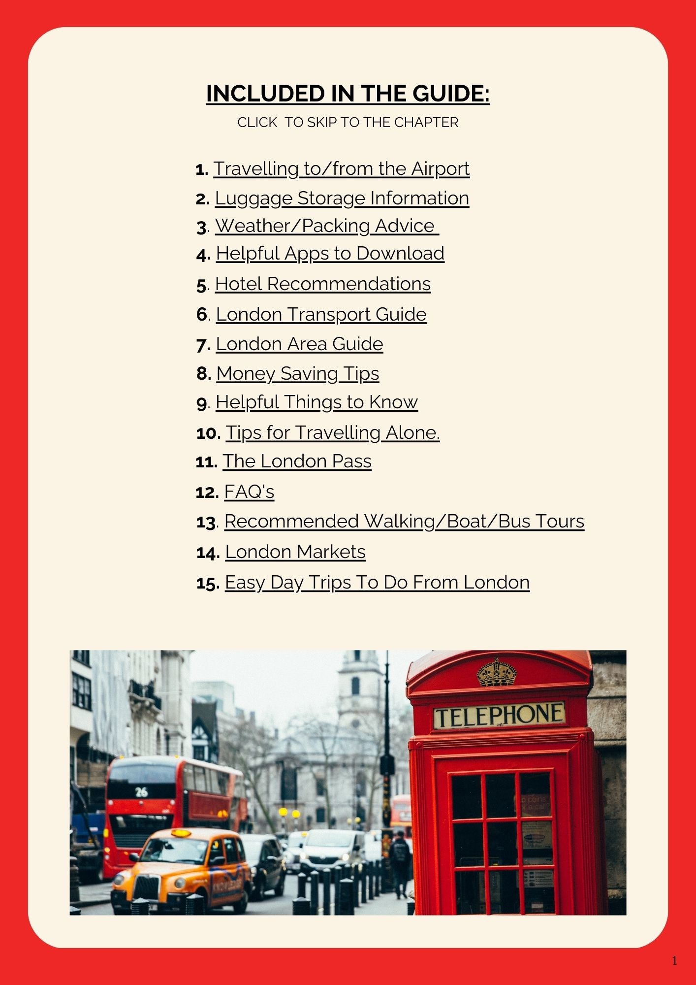The Ultimate London Travel Guide 24/25